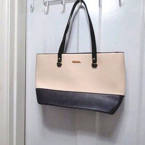 Elim & Paul Women's Black & White Leather bag with wallet & photo holder 🌴